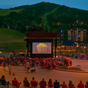 Coca Cola Movies on the Mountain Event